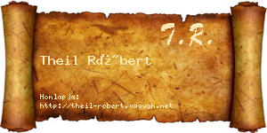 Theil Róbert névjegykártya